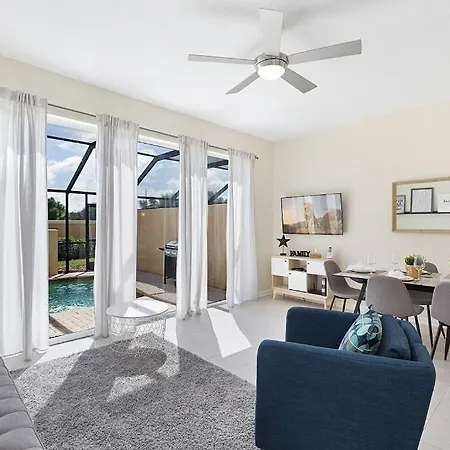 Pretty Townhome 2 Miles To Disney Private Pool 2555